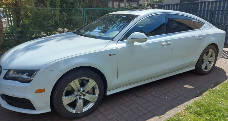 Audi A7 cena 69000 przebieg: 209400, rok produkcji 2012 z Katowice małe 326